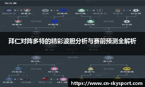拜仁对阵多特的精彩波胆分析与赛前预测全解析